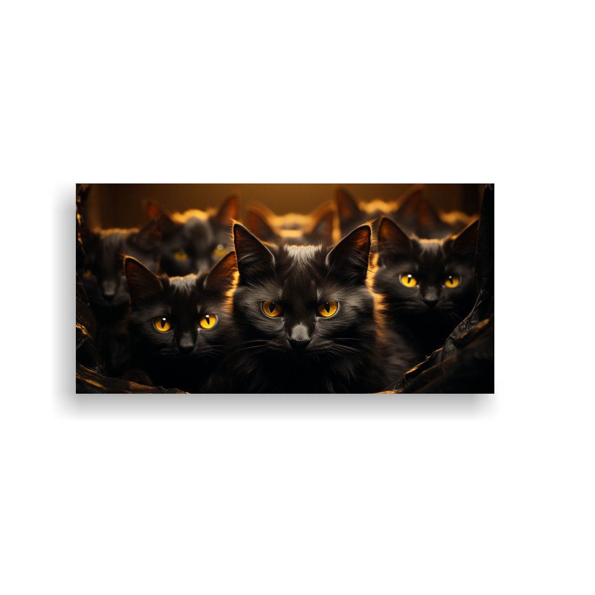 GENERICO - Pinturas Decorativas De Arte Conceptual Nueve 60x30 Cm