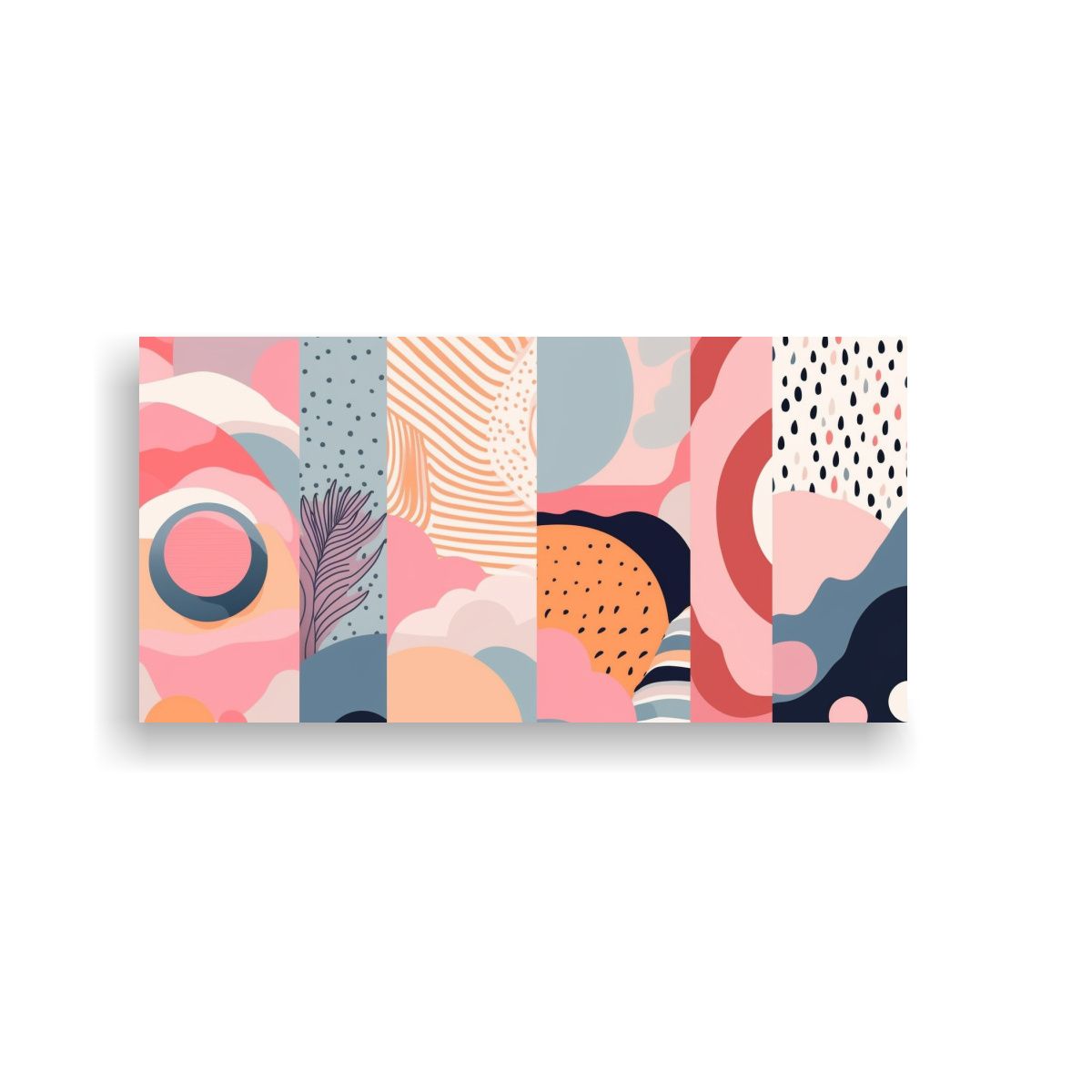 GENERICO - Cubiertas Creativas De Diseño Moderno Y Pinturas 80x40 Cm