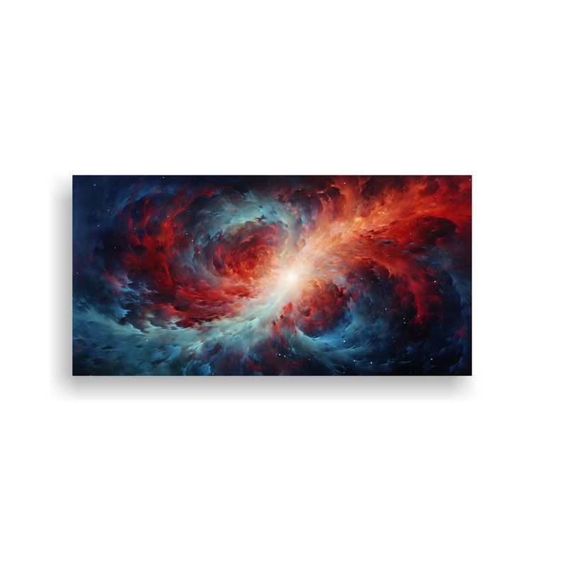 GENERICO - Pinturas Decorativas Abstractas De Galaxias 100x50 Cm