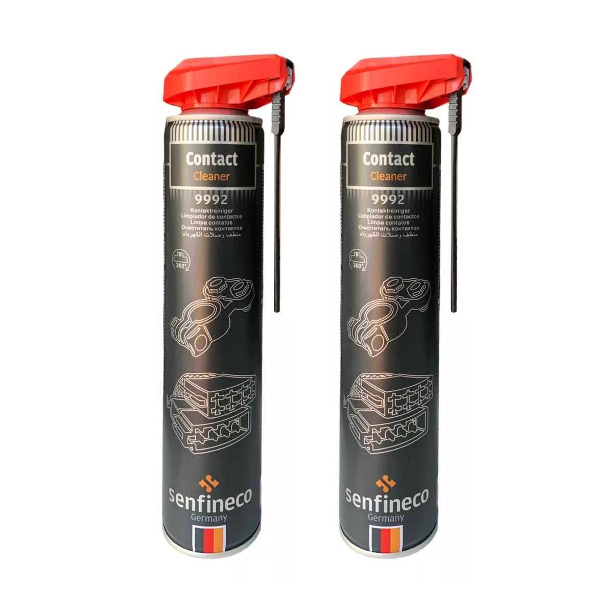 GENERICO - Limpia Contactos En Spray 400 Ml Senfineco x2