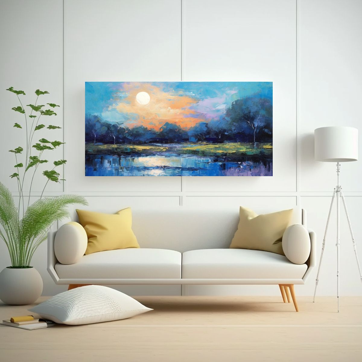 GENERICO - Pinturas De Decoración Inspiradas En La 80x40 Cm