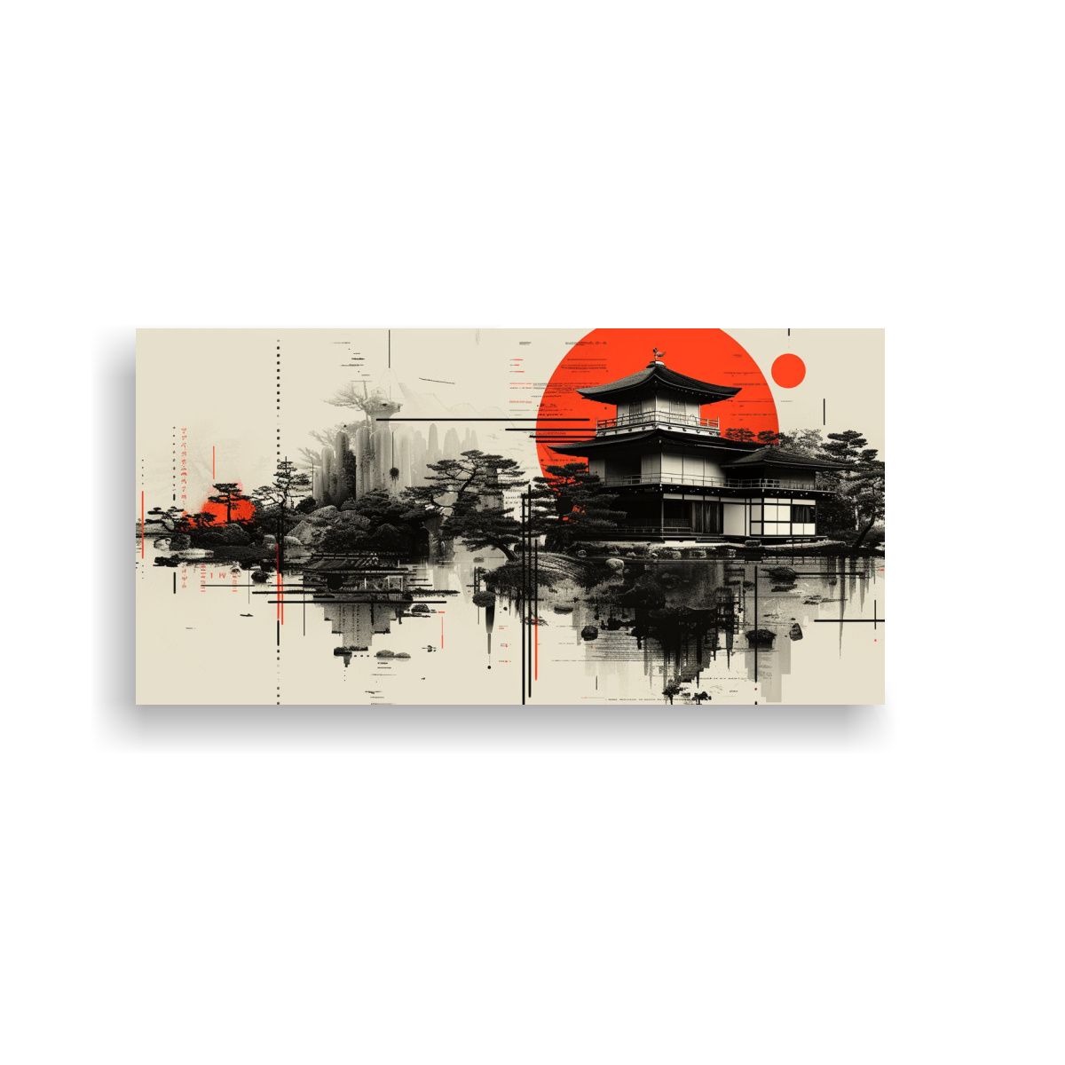 GENERICO - Diseño En Lienzo Con Personalidad ¡lo último 80x40 Cm