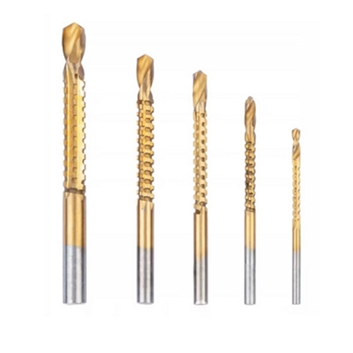 GENERICO - SET de 5 brocas para madera