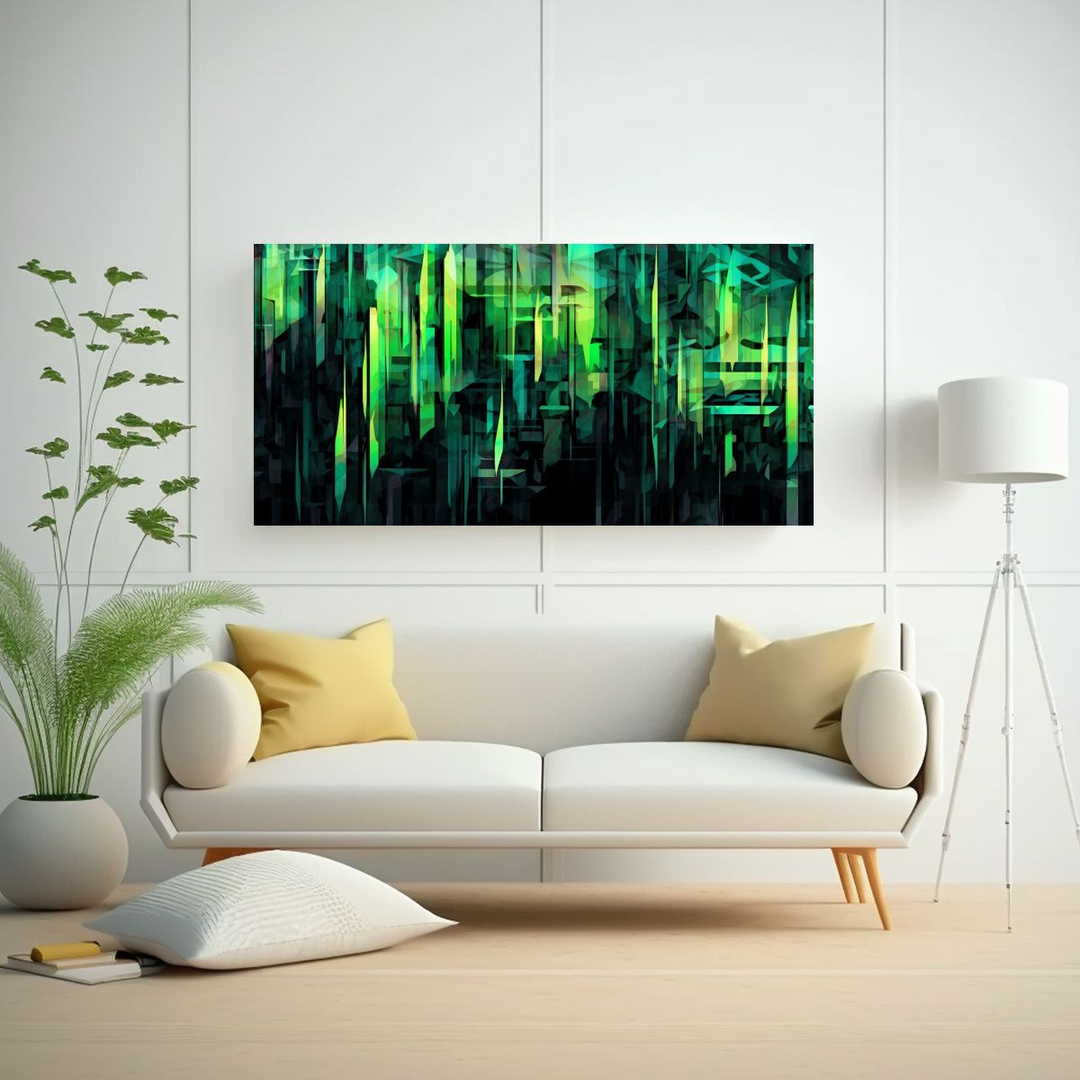 GENERICO - Pinturas Decorativas De Fantasía Con Patrón 100x50 Cm