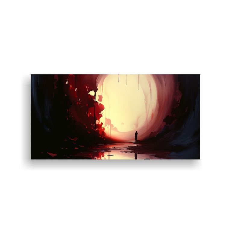 GENERICO - Cuadro Fotografía Abstracta Para Decorar Tu 100x50 Cm