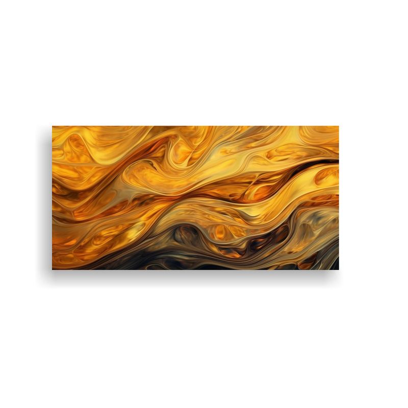GENERICO - Pinturas Decorativas Marinas Con Textura De Algas 100x50 Cm