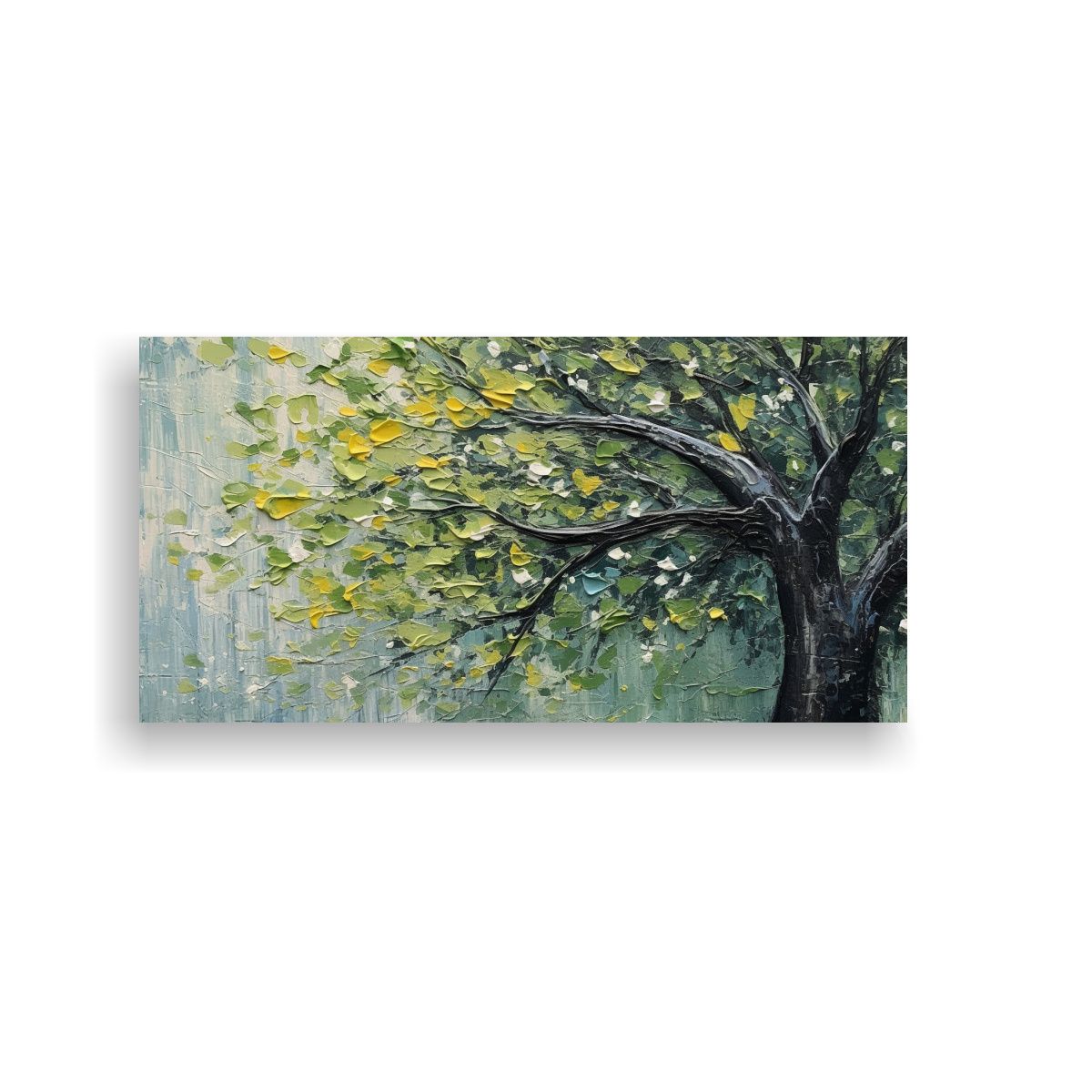 GENERICO - Cuadros Decorativos Con Motivo De árbol En 100x50 Cm