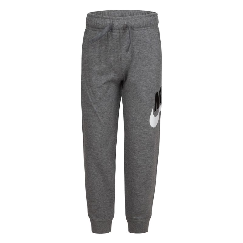 NIKE - PANTALÓN DE BUZO NIKE KIDS FRENCH TERRY GRIS