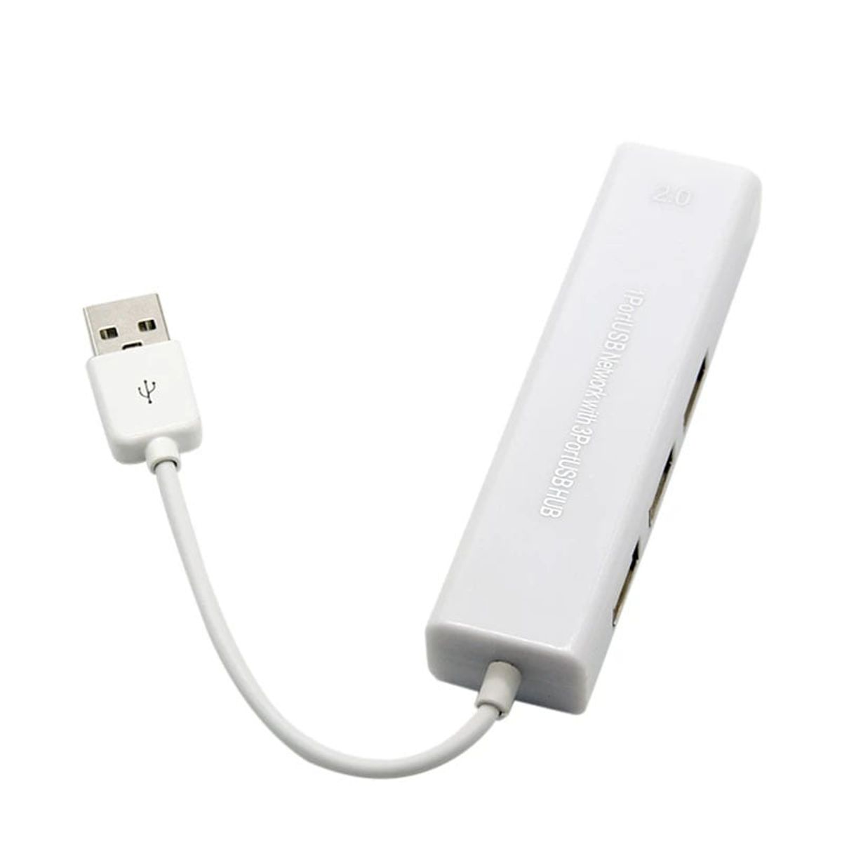 EON - Hub Adaptador Usb 2.0 A Ethernet Rj45 4 Puertos