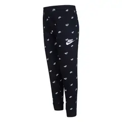 NIKE - PANTALÓN DE BUZO KIDS CLUB AOP NEGRO