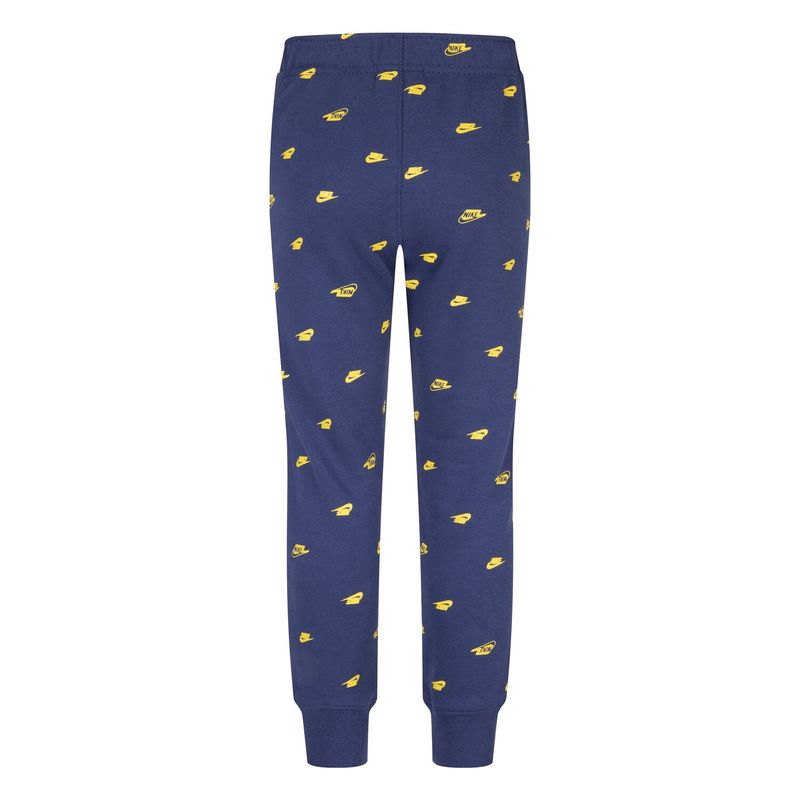 NIKE - PANTALÓN DE BUZO NIKE KIDS CLUB AOP AZUL