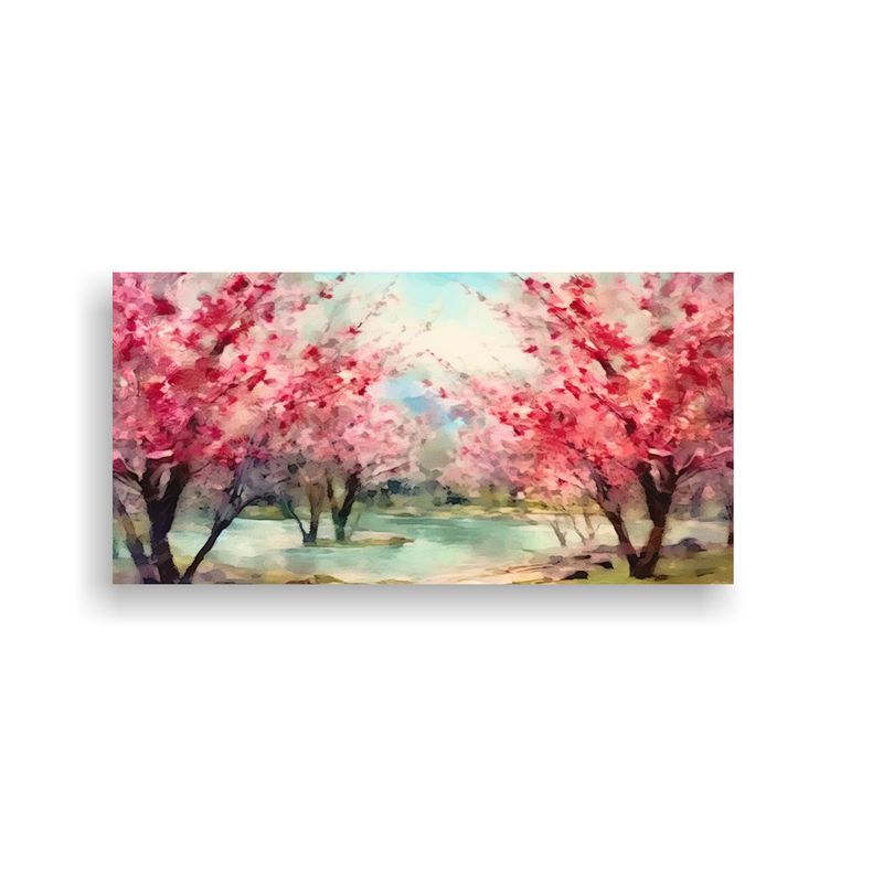 GENERICO - Pinturas Decorativas Estilo Acuarela Surrealista 60x30 Cm