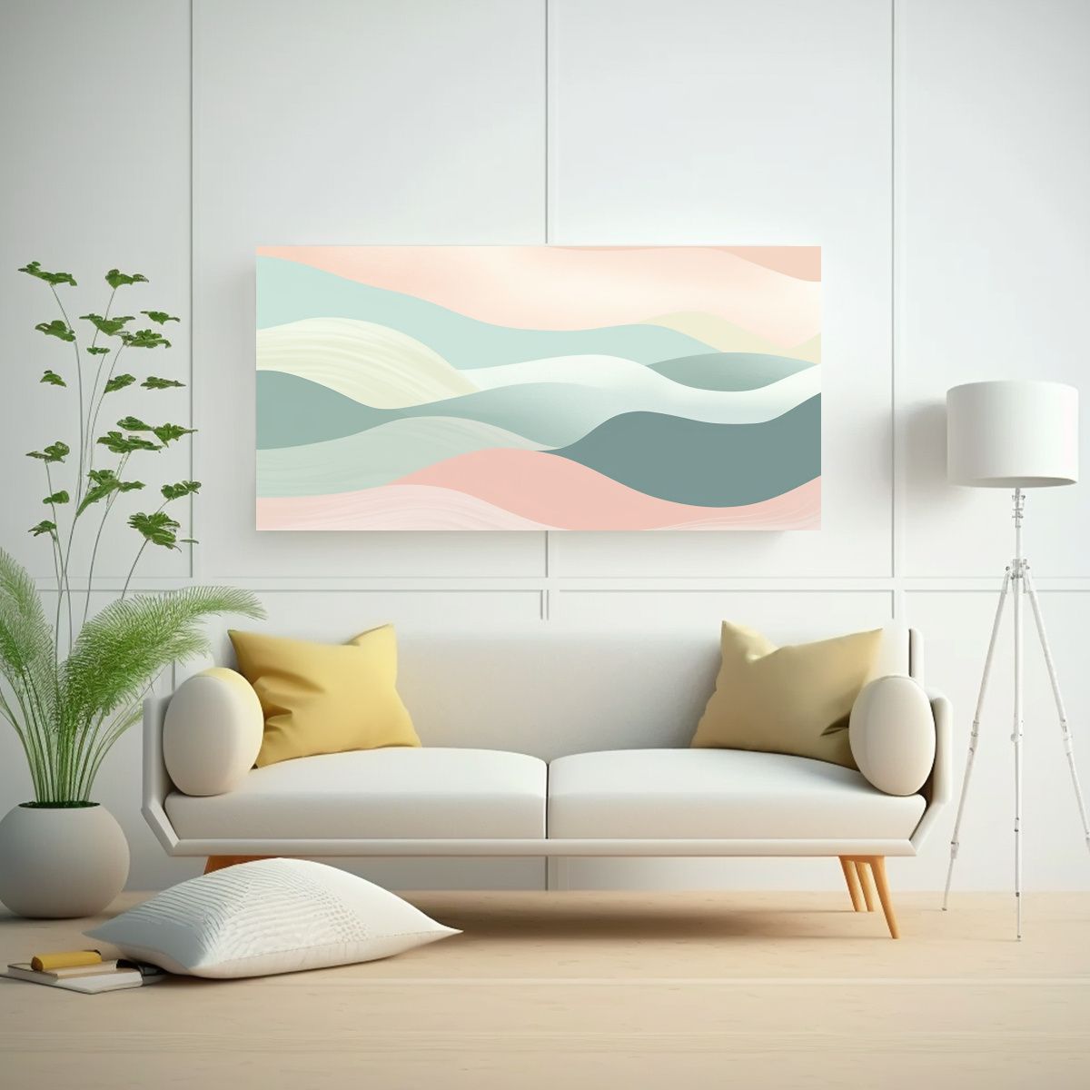 GENERICO - Crear Un Patrón Abstracto Con Paleta De Colores 100x50 Cm