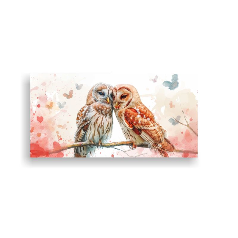 GENERICO - Tarjeta De San Valentín Con Lindo Cuadro De Obra 100x50 Cm