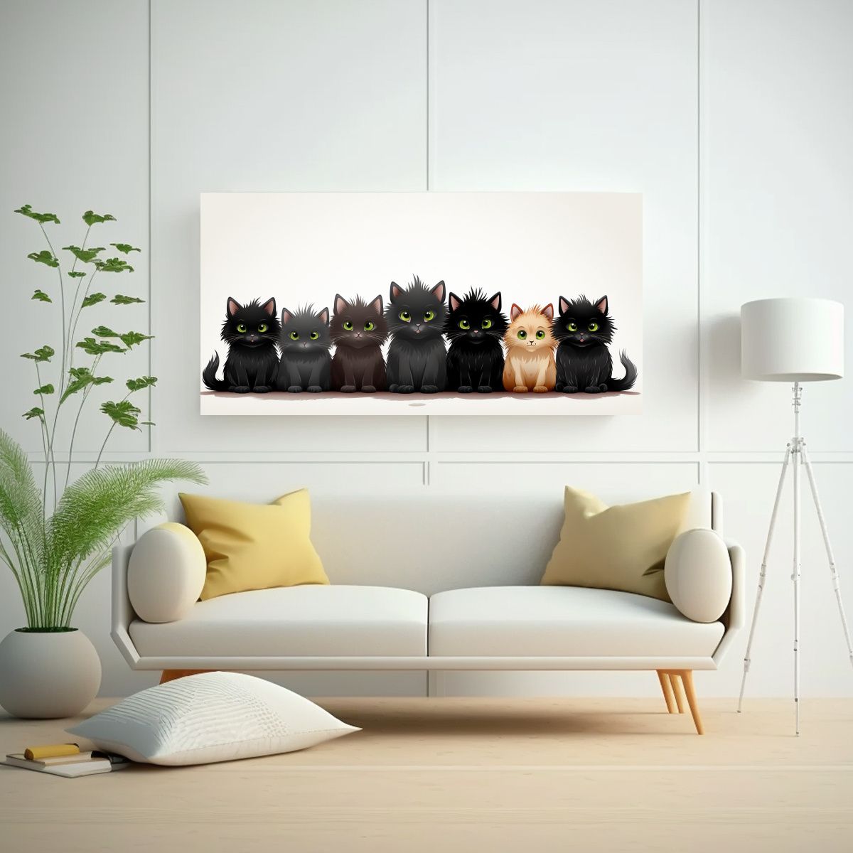 GENERICO - Pinturas De Decoración Urbana En Lienzo Con 60x30 Cm