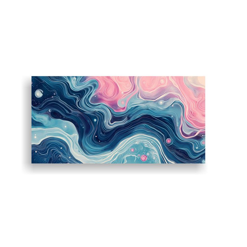 GENERICO - Pinturas Decorativas Modernas De Flujo De Agua 60x30 Cm