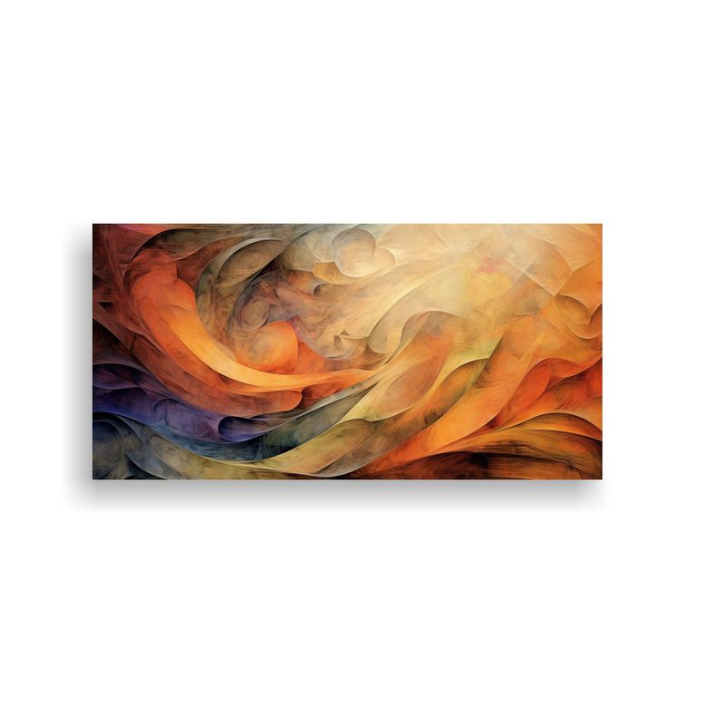 GENERICO - Venta Cuadros Abstractos Multicolor 100x50 Cm