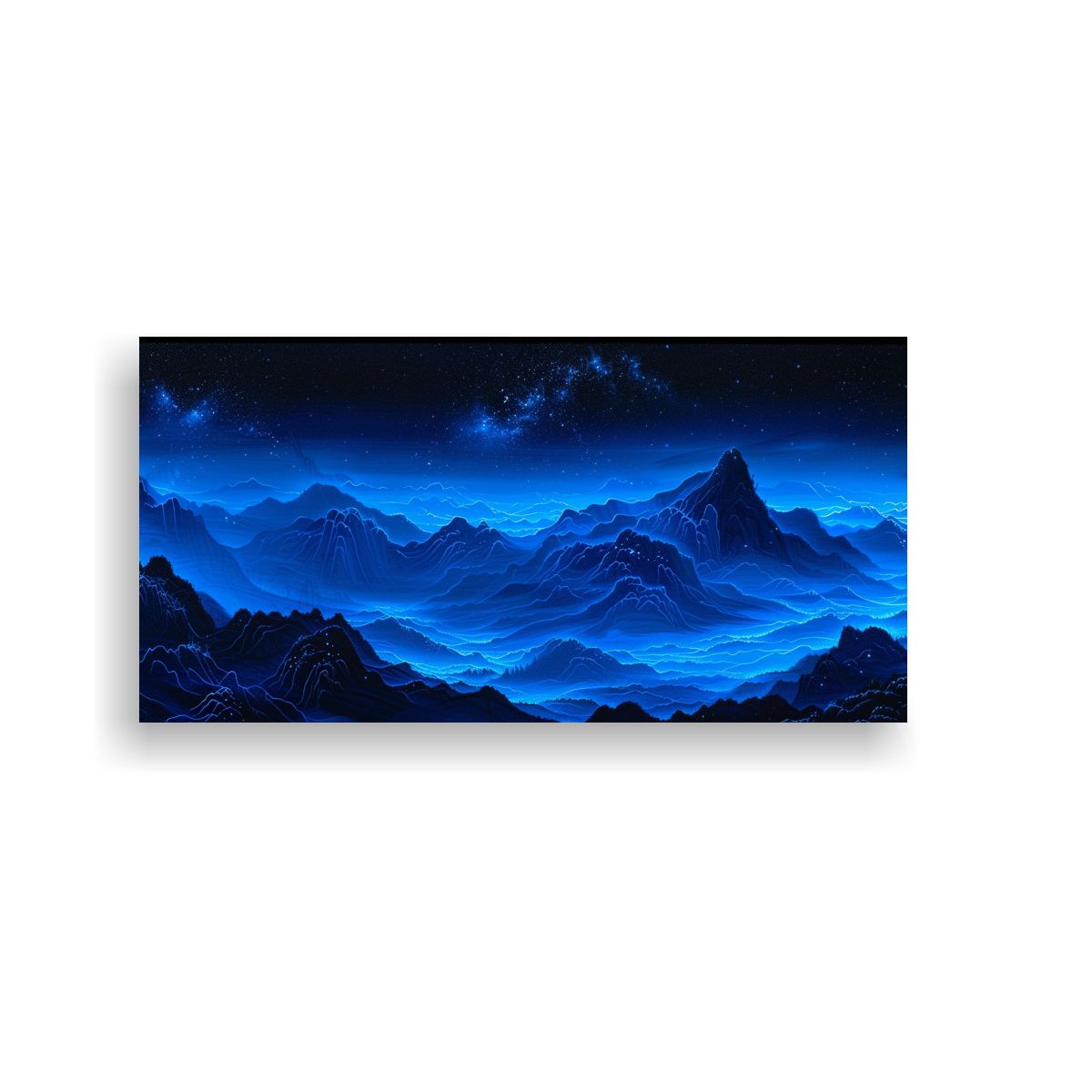 GENERICO - Paisaje De Jiangnan De China Con Composición 80x40 Cm