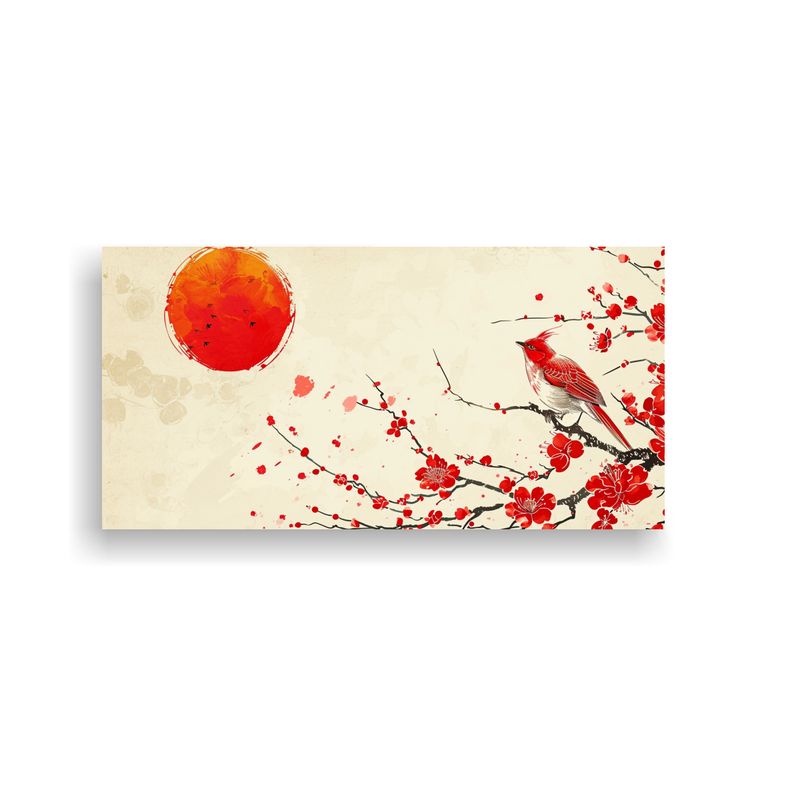GENERICO - Lienzo Decoración Efecto Visual Diseño Gráfico 80x40 Cm
