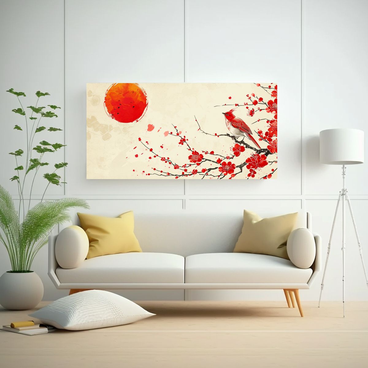 GENERICO - Lienzo Decoración Efecto Visual Diseño Gráfico 100x50 Cm