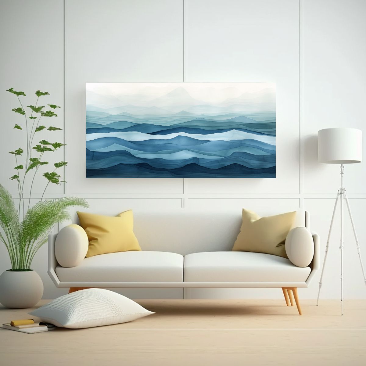 GENERICO - Cuadros Inspirados En Arte Callejero Minimalista 60x30 Cm