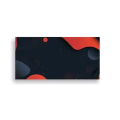 GENERICO - Banner De Fondo Plano De Moda Arte Imagen 100x50 Cm