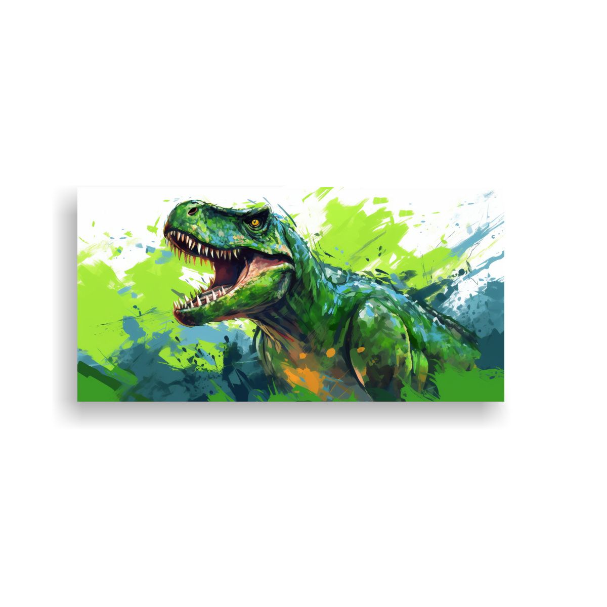 GENERICO - Pinturas Decorativas De Dinosaurios Legendarios 60x30 Cm