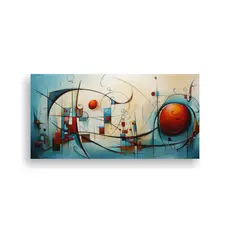 GENERICO - Cuadros Abstractos Modernos En Venta 60x30 Cm