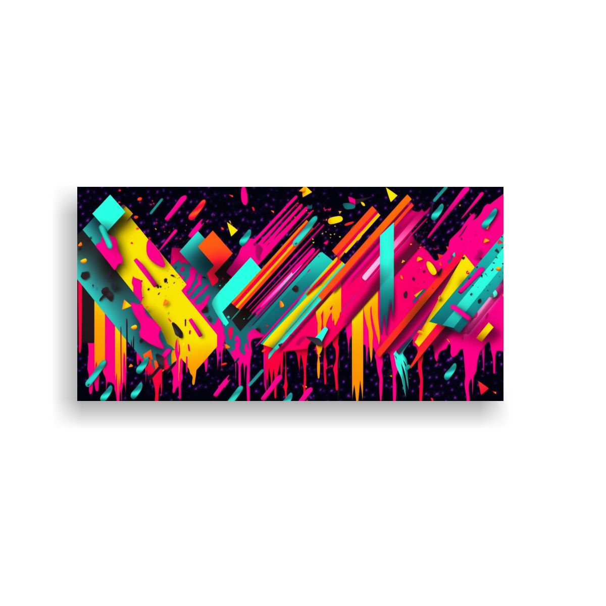 GENERICO - Pinturas Decorativas De Líneas De Pintura De 80x40 Cm