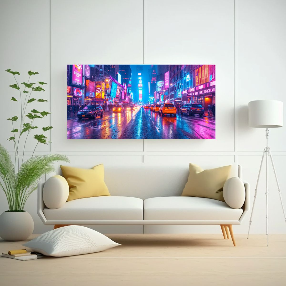 GENERICO - Pinturas Decorativas De Letreros De Neón En La 60x30 Cm