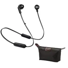 JBL - Audífonos Bluetooth TUNE 215BT Negro Y Estuche_