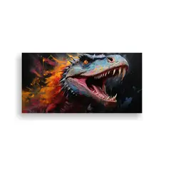 GENERICO - Cuadro Fotográfico Estilo Pintura Al Estilo 60x30 Cm