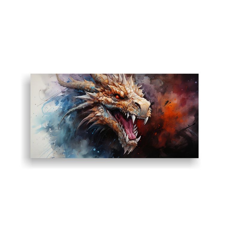 GENERICO - Cuadro De Pared Elegante Expresión De Arte En 60x30 Cm
