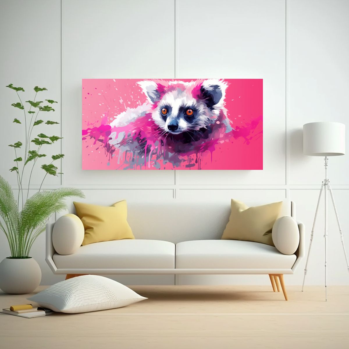 GENERICO - Pintura Decorativa De Vanguardia Enigmática De 100x50 Cm