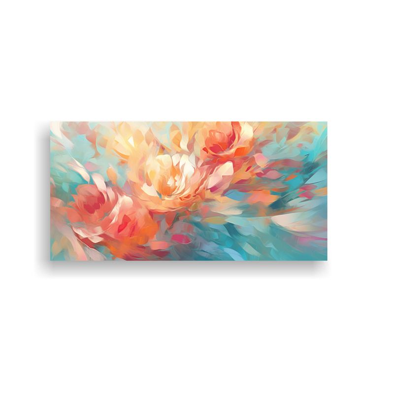GENERICO - Pinturas Decorativas Abstractas Bellas En Tonos 80x40 Cm