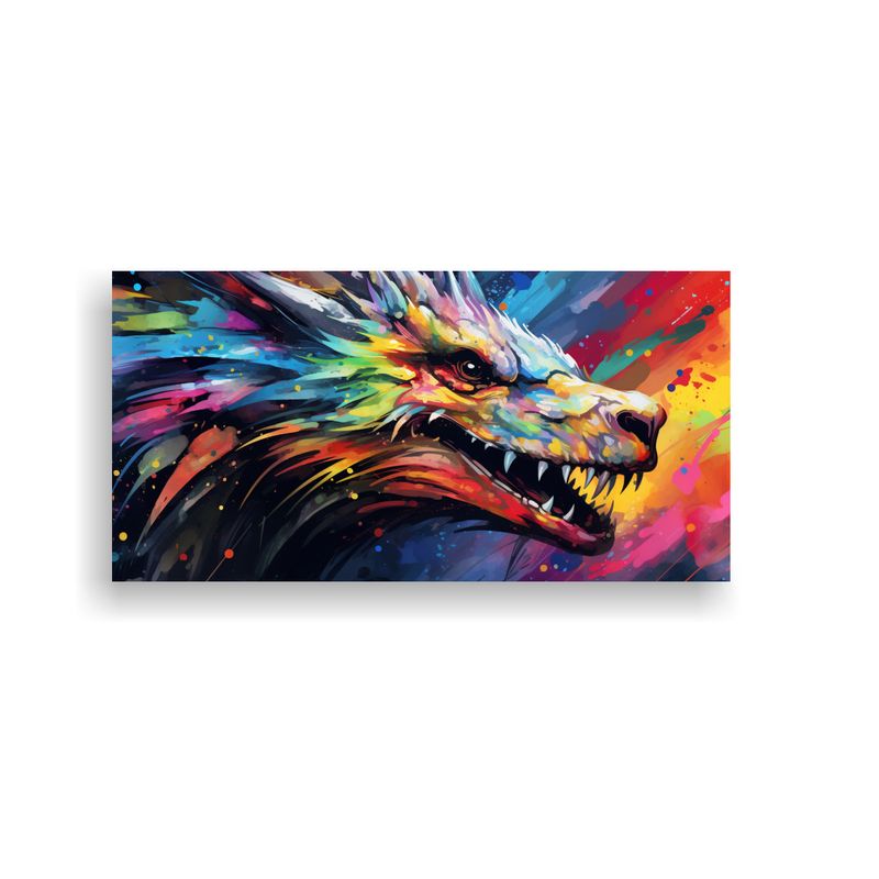 GENERICO - Pinturas De Decoración Con Atmósfera Neonoir De 100x50 Cm