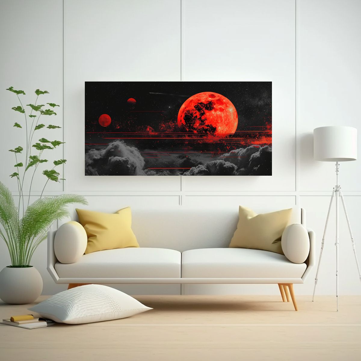 GENERICO - Cuadro Textura Rabota23 Cuadros Decorativos 100x50 Cm