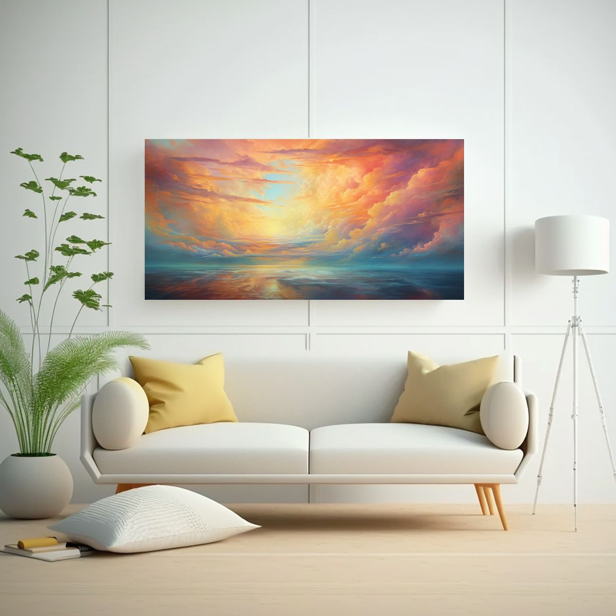 GENERICO - Cuadros De Decoración Fotografía Armonía 80x40 Cm