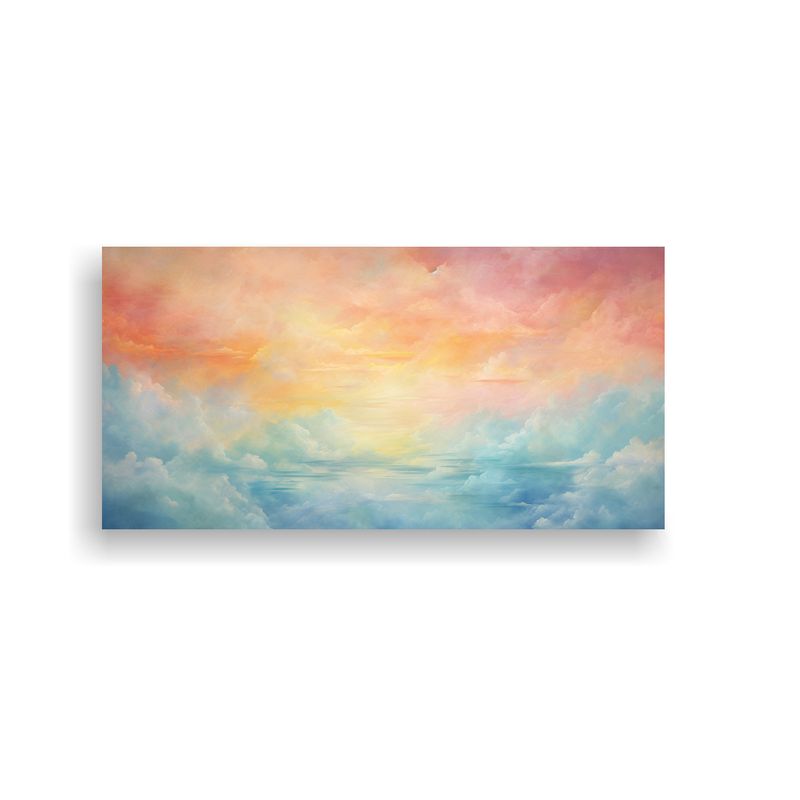 GENERICO - Pinturas De Decoración Atardeceres Y Amaneceres 100x50 Cm