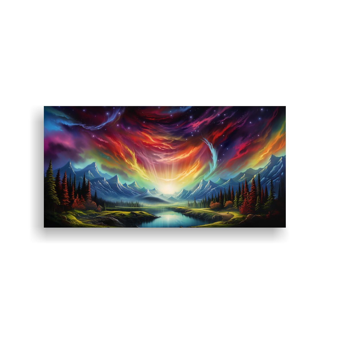 GENERICO - Pinturas Decorativas Vintage Abstracción De 80x40 Cm