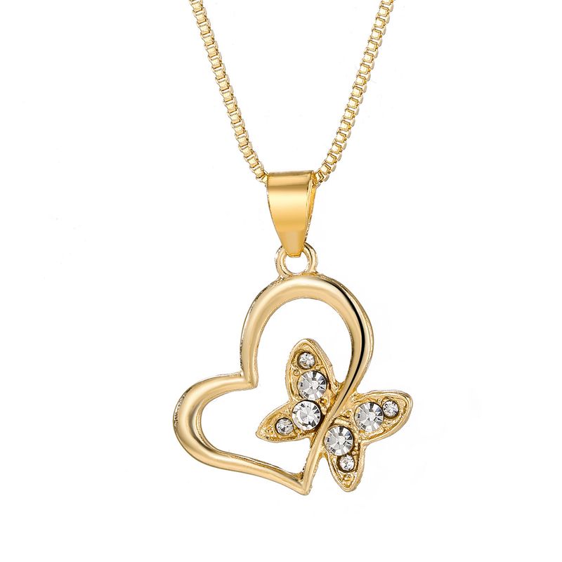 TIOZONEY - Collar Dorado Mujer