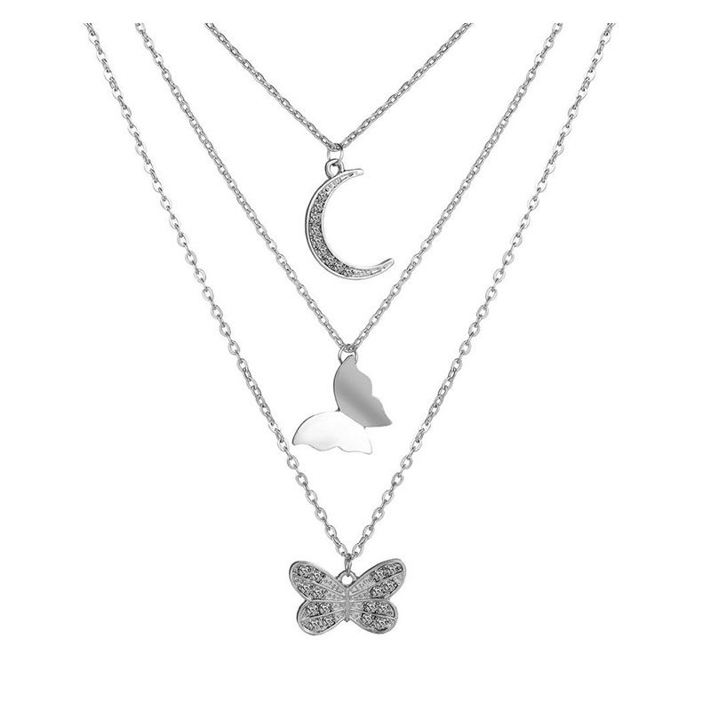 TIOZONEY - Collar De Plata Mujer