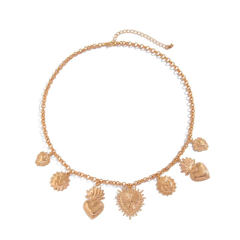 TIOZONEY - Collar Dorado Mujer