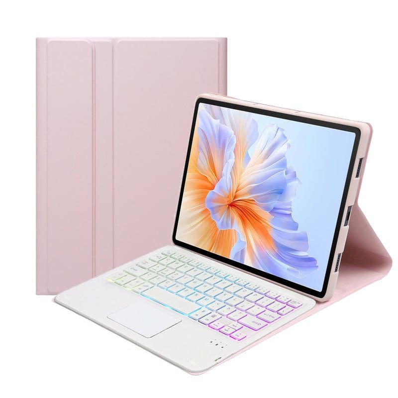 HONOR - Tablet Honor V9 12+256GB 11.5" WIFI-Blanco con Rosado luminsos teclado.