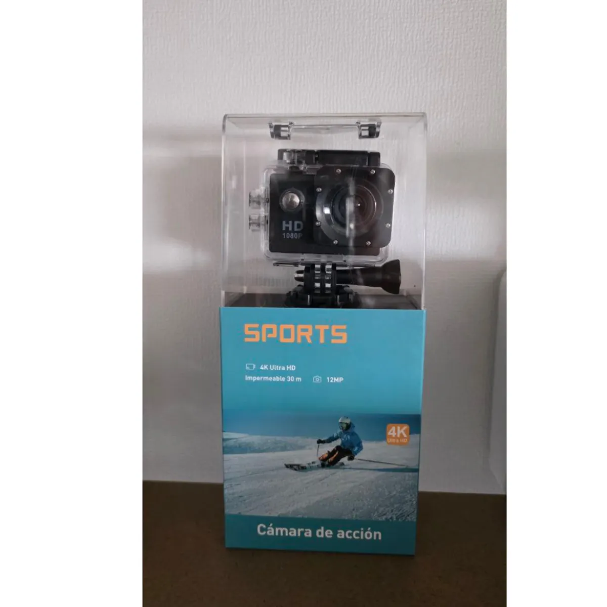 GENERICO - Cámara Deportiva 4k Wi-fi Sumergible 30mts Ultra Hd