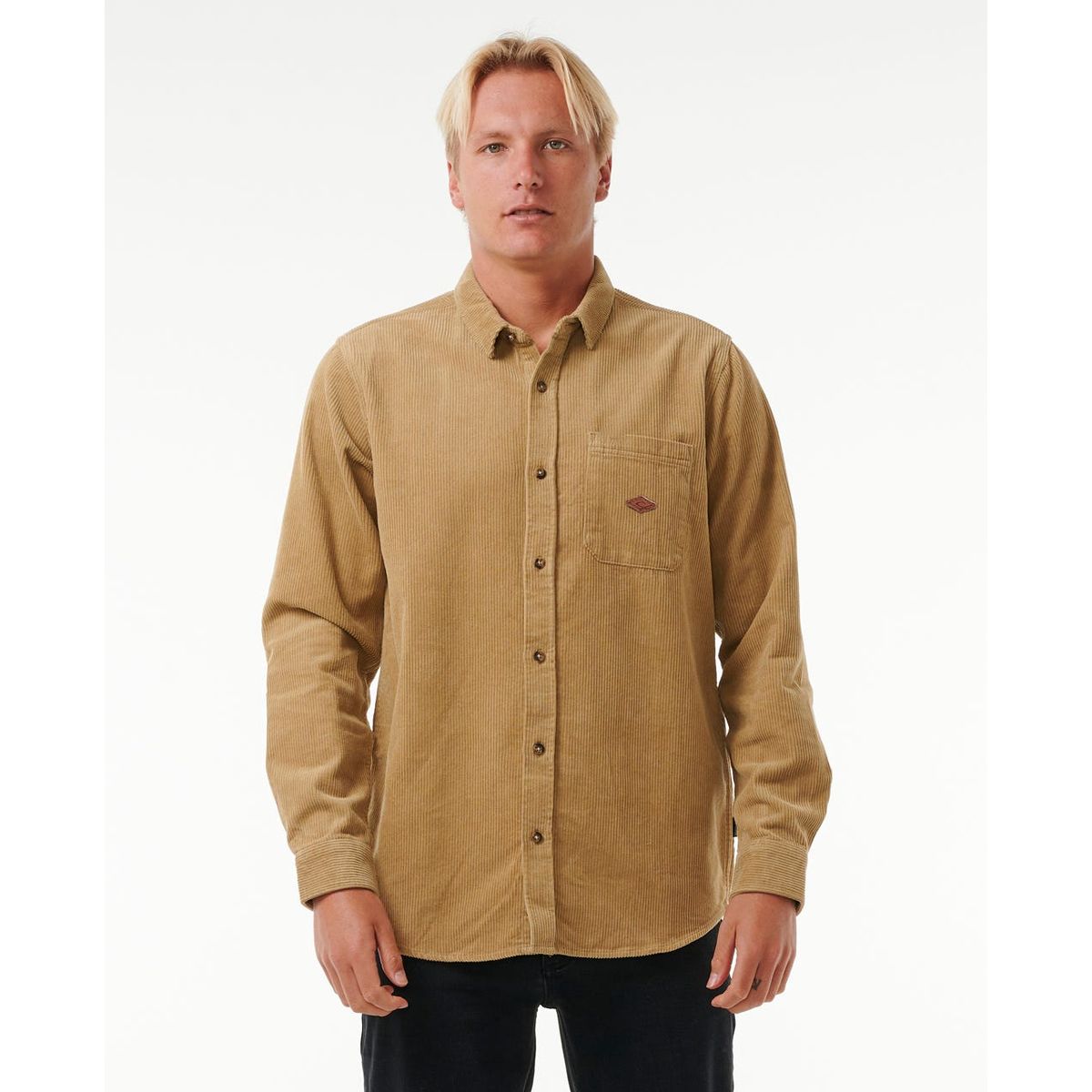 RIP CURL - Camisa Flow Khaki Hombre Rip Curl - Khaki