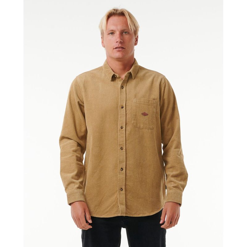 RIP CURL - Camisa Flow Khaki Hombre Rip Curl - Khaki