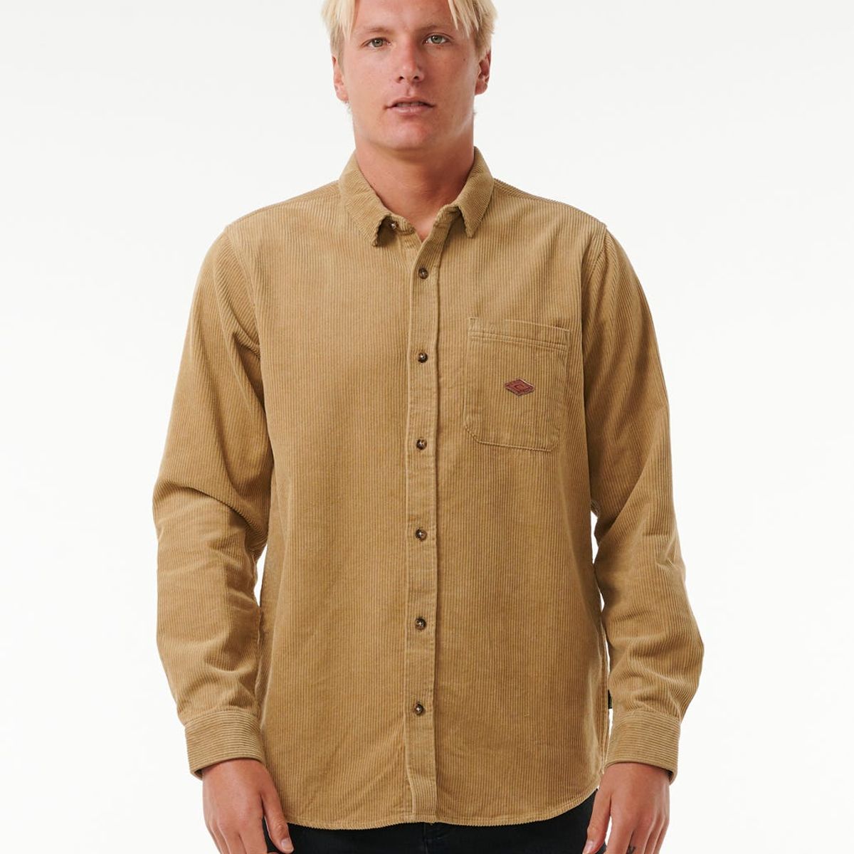 RIP CURL - Camisa Flow Khaki Hombre Rip Curl - Khaki