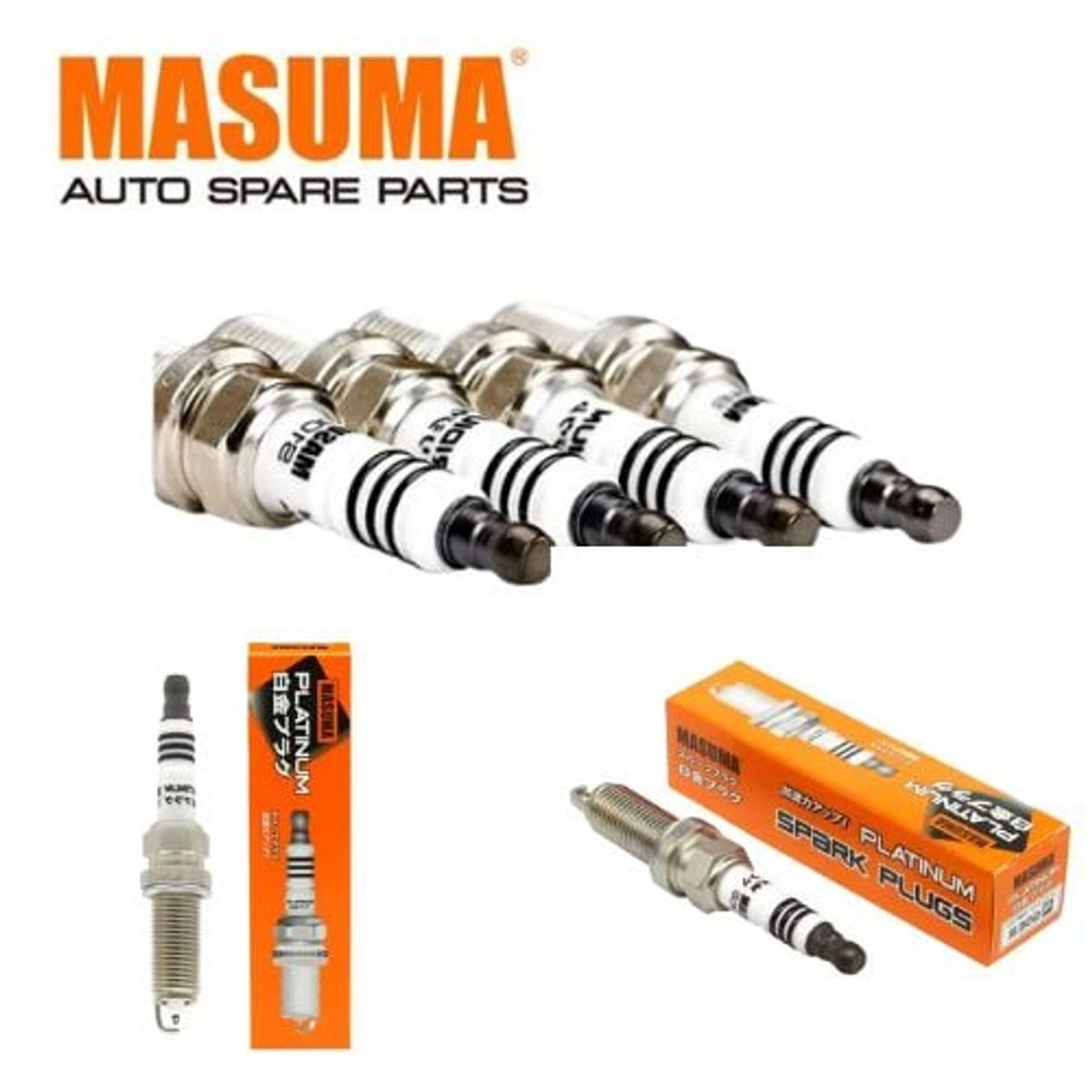 GENERICO - Pack 4 Bujias Iridium S302p Tiida Versa March Sentra Masuma