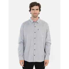 RIP CURL - Camisa Splash Gris Hombre - Gris
